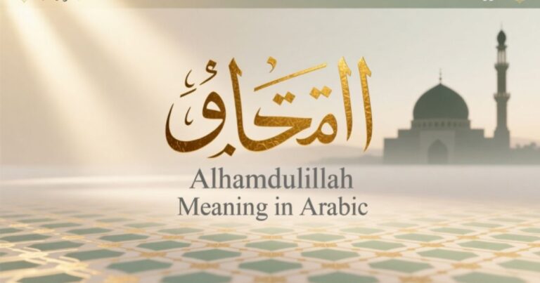 Alhamdulillah Meaning in Arabic