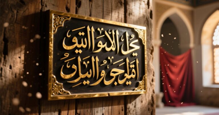 Taqabbalallahu Minna Wa Minkum Saleh Al-Amal" Meaning in Arabic